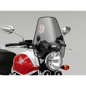 GIVI 93971 GIVI中型ウインドスクリーン A604　セミスモーク　H370×W395mmtype 中型ウインドスクリーン[93971] 返品種別A