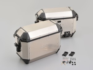 デイトナ GIVI (ジビ) サイドケース アルミ製 左右セット （シルバー・各36L） DAYTONA  TREKKER ALASKA ALA36A PACK2 19696返品種別B