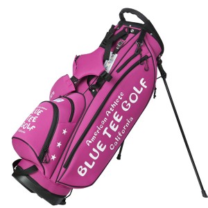 ブルーティーゴルフ ストレッチスタンドキャディーバッグ（ピンク・9型・46インチ対応） BLUE TEE GOLF BTG-CB-003 CB-003-PK返品種別A