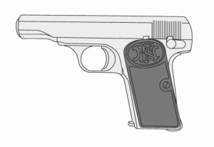 マルシン工業 Model 1910 WディープブラックABSモデルガン  返品種別B