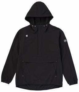 ルコック QGMWJK03-BK00-L メンズ フード付きアノラックジャケット(ブラック・サイズ：L）le coq sportif GOLF[QGMWJK03BKL] 返品種別A