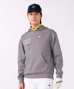 ルコック QGMWJL54-GY-M メンズ ダンボールフーディ（グレー・サイズ：M）le coq sportif GOLF[QGMWJL54GYM] 返品種別A