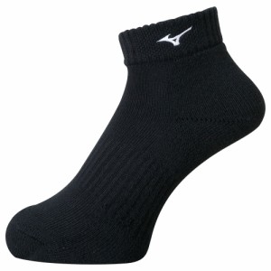 ミズノ ショートソックス ユニセックス(ブラック×ホワイト・サイズ：19〜21cm) MIZUNO バレーボール V2MX80019019-21返品種別A