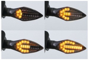 キジマ 219-5181 ウインカーランプ　シーケンシャル　TRD　LED　12V3.5W 2個SETKIJIMA[2195181] 返品種別B