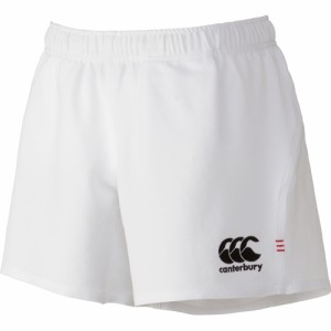 カンタベリー ラグビーショーツ ロング（ホワイト・サイズ：5L） CANTERBURY RUGBY SHORTS（LONG） CCC-RG26011B10-5L返品種別A