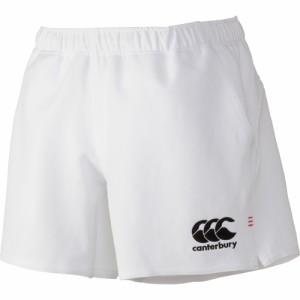 カンタベリー ラグビーショーツ 脇ポケット付ロング（ホワイト・サイズ：3L） CANTERBURY RUGBY SHORTS CCC-RG2601310-3L返品種別A