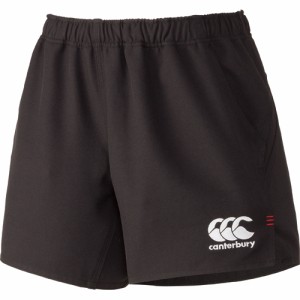 カンタベリー ラグビーショーツ 脇ポケット付ロング（ブラック・サイズ：XL） CANTERBURY RUGBY SHORTS CCC-RG2601319-XL返品種別A