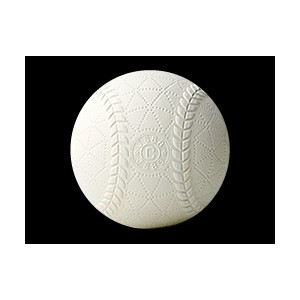 ナイガイ 軟式野球用ボール（ホワイト）【2個】 ナイガイNEWナンシキCゴウ2P返品種別A