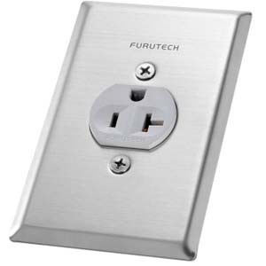 フルテック OUTLET COVER102-S コンセントプレート（UL規格・1口タイプ）FURUTECH[OUTLETCOVER102S] 返品種別A