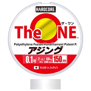 DUEL H4353 The ONE アジング 150m ゴースト(0.1号/2lb)デュエル PF(ポリエチレンフュージョン)ライン[H4353DUEL] 返品種別A