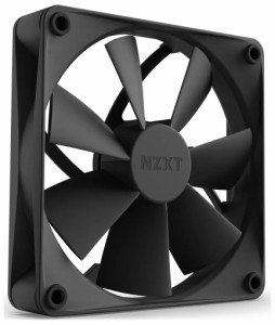 NZXT RF-P12SF-B1 NZXT PCケースファン Static Pressure Fans 120mm ブラックFシリーズ[RFP12SFB1] 返品種別B