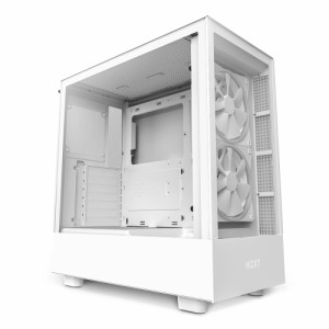 NZXT CC-H51EW-01 NZXT ミドルタワーPCケース H5 ELITE ホワイト[CCH51EW01] 返品種別B