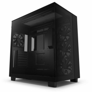 NZXT CM-H91FB-01 NZXT ミドルタワーPCケース H9 Flow ブラック[CMH91FB01] 返品種別B