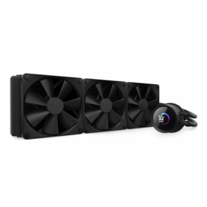 NZXT RL-KN360-B1 NZXT 簡易水冷クーラー KRAKEN (BASE) serise 360mm ブラック[RLKN360B1] 返品種別B