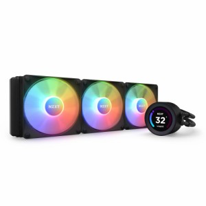 NZXT RL-KR36E-B1 NZXT 水冷クーラー KRAKEN ELITE RGB serise 360mm ブラック[RLKR36EB1] 返品種別B