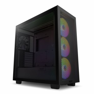 NZXT CM-H71FB-R1 PCケース H7 Flow RGB(ブラック)[CMH71FBR1] 返品種別B