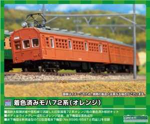 グリーンマックス (N) 13016 クハ79形（オレンジ）(着色済み組立キット) GM 13016 クハ79返品種別B