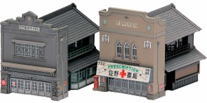 グリーンマックス 【再生産】(N) 2163 看板建築（未塗装組立キット） GM 2163 カンバンケンチク返品種別B