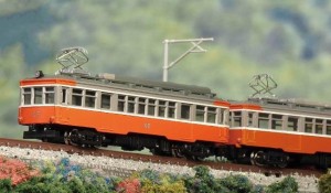 グリーンマックス 【再生産】(N) 2212 箱根登山鉄道旧型車モハ1＋モハ2 未塗装ディスプレイキット  返品種別B