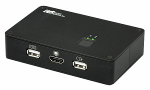 ラトックシステム RS-250UHDP-4K 4K HDMI ディスプレイ / USBキーボード・マウス パソコン切替器[RS250UHDP4K] 返品種別A