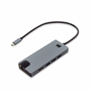 ラトックシステム RS-UCHD-PHL3 USB Type-C マルチアダプター（PD対応・30cmケーブル）[RSUCHDPHL3] 返品種別A