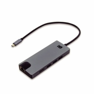ラトックシステム RS-UCHD-PHL4 USB Type-C マルチアダプター（4K 60Hz・PD対応・30cmケーブル）[RSUCHDPHL4] 返品種別A