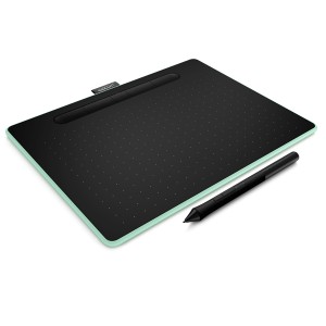 WACOM CTL-6100WL/E0 Wacom Intuos Medium ワイヤレス ピスタチオグリーン/ペンタブレット[CTL6100WLE0] 返品種別A