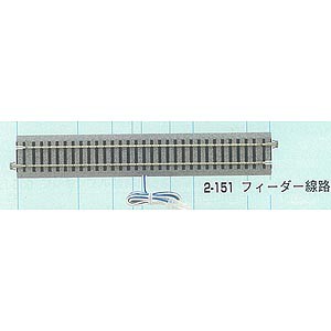 カトー (HO) 2-151 HOユニトラック フィーダー線路246mm(1本入) K2-151HOフィ-ダ-S246F返品種別B