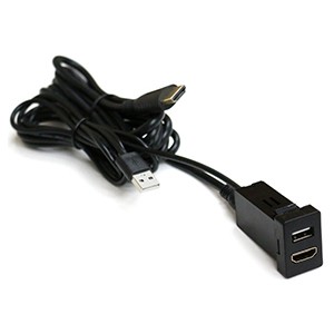 フジ電機工業 EOP-SP01TA USB/HDMI延長ケーブル(トヨタパネルAタイプ)Bullcon ブルコン[EOPSP01TA] 返品種別A