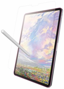 バッファロー iPad Pro 12.9インチ（第5/第4/第3世代）用 液晶保護フィルム 紙感覚 ブルーライトカット  BSIPD2112FPLBC返品種別A