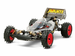 タミヤ 【再生産】1/10 電動RCカー アバンテ （2011） ブラックスペシャル【47390】ラジコン  返品種別B