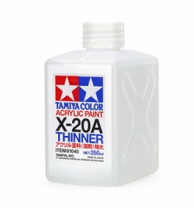 タミヤ タミヤカラー X-20A 溶剤特大(アクリル塗料用)【81040】塗料  返品種別B