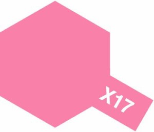 タミヤ タミヤカラー アクリルミニ X-17 ピンク【81517】塗料  返品種別B