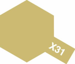 タミヤ タミヤカラー アクリルミニ X-31 チタンゴールド【81531】塗料  返品種別B