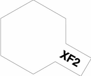 タミヤ タミヤカラー アクリルミニ XF-2 フラットホワイト【81702】塗料  返品種別B