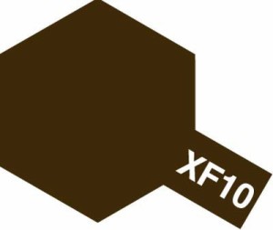 タミヤ タミヤカラー アクリルミニ XF-10 フラットブラウン【81710】塗料  返品種別B