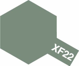 タミヤ タミヤカラー アクリルミニ XF-22 RLMグレイ【81722】塗料  返品種別B