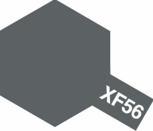 タミヤ タミヤカラー アクリルミニ XF-56 メタリックグレイ【81756】塗料  返品種別B