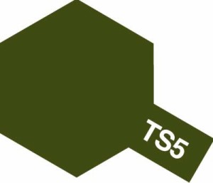 タミヤ タミヤスプレー TS-5 オリーブドラブ【85005】塗料  返品種別B