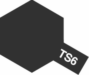 タミヤ タミヤスプレー TS-6 マットブラック【85006】塗料  返品種別B