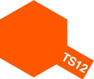 タミヤ タミヤスプレー TS-12 オレンジ【85012】塗料  返品種別B