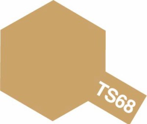 タミヤ タミヤスプレー TS-68 木甲板色【85068】塗料  返品種別B