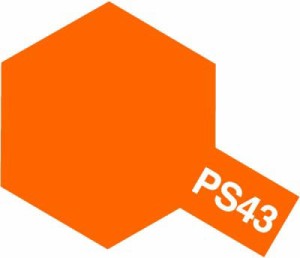 タミヤ ポリカーボネートスプレー PS-43 フロストオレンジ【86043】塗料  返品種別B