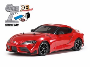 タミヤ 1/10 電動RC完成セット XB トヨタ GR スープラ (TT-02シャーシ) レッド【57916】ラジコン  返品種別B