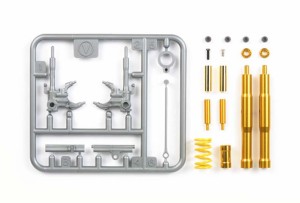 タミヤ 1/12 カワサキ ニンジャ ZX-RR用フロントフォークセット【12619】  返品種別B