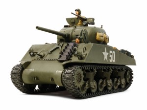 タミヤ 1/35 アメリカ M4A3シャーマン戦車（シングルモーターライズ仕様）【30056】プラモデル  返品種別B