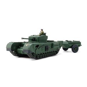 タミヤ 1/48 MM イギリス戦車 チャーチルMk.VII クロコダイル【32594】プラモデル  返品種別B
