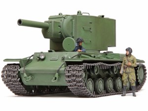 タミヤ 1/35 ソビエト重戦車 KV-2【35375】プラモデル  返品種別B