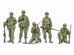 タミヤ 1/35 アメリカ歩兵偵察セット【35379】プラモデル  返品種別B