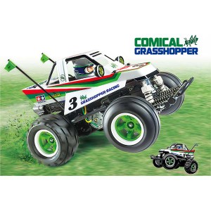 タミヤ 1/10 電動RC組立キット コミカルグラスホッパー (WR-02CBシャーシ)【58662】ラジコン  返品種別B